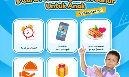 Tips Membangunkan Anak Sahur